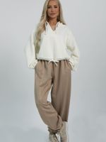 Костюм Спорт шик (бежево-белый) К16398-10М LT Collection