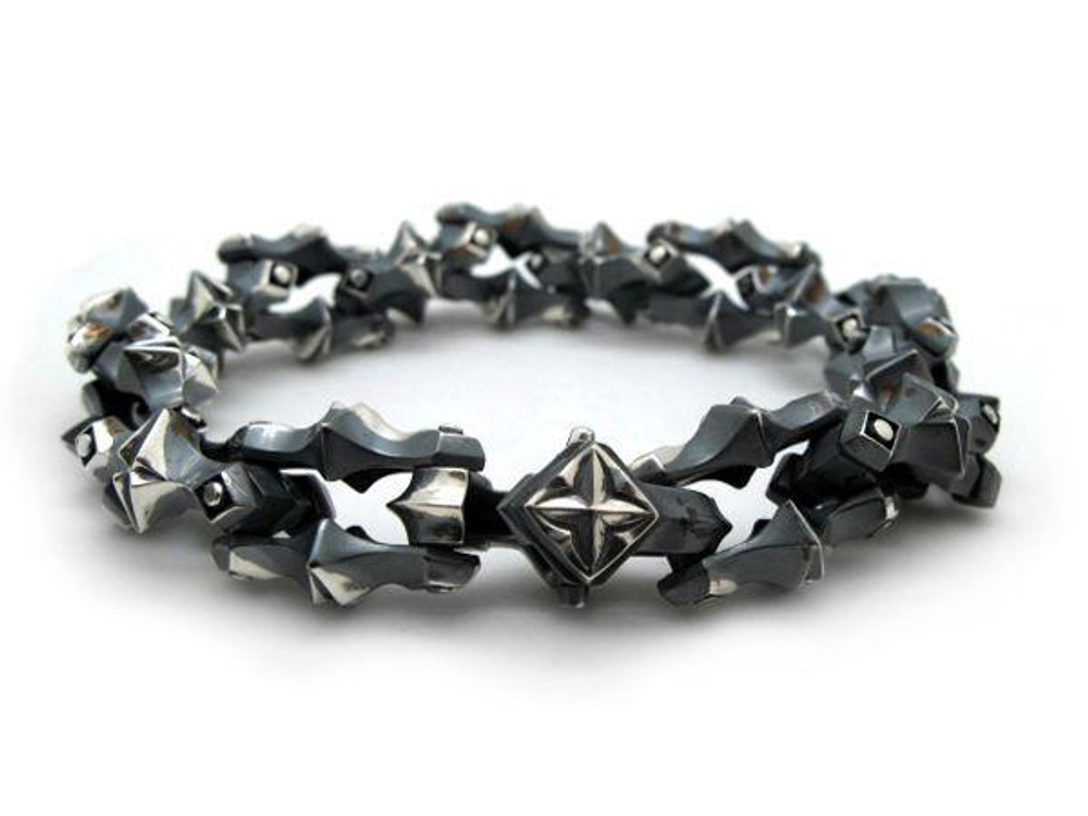 Браслет из серебра Dark Stars AZB-022D