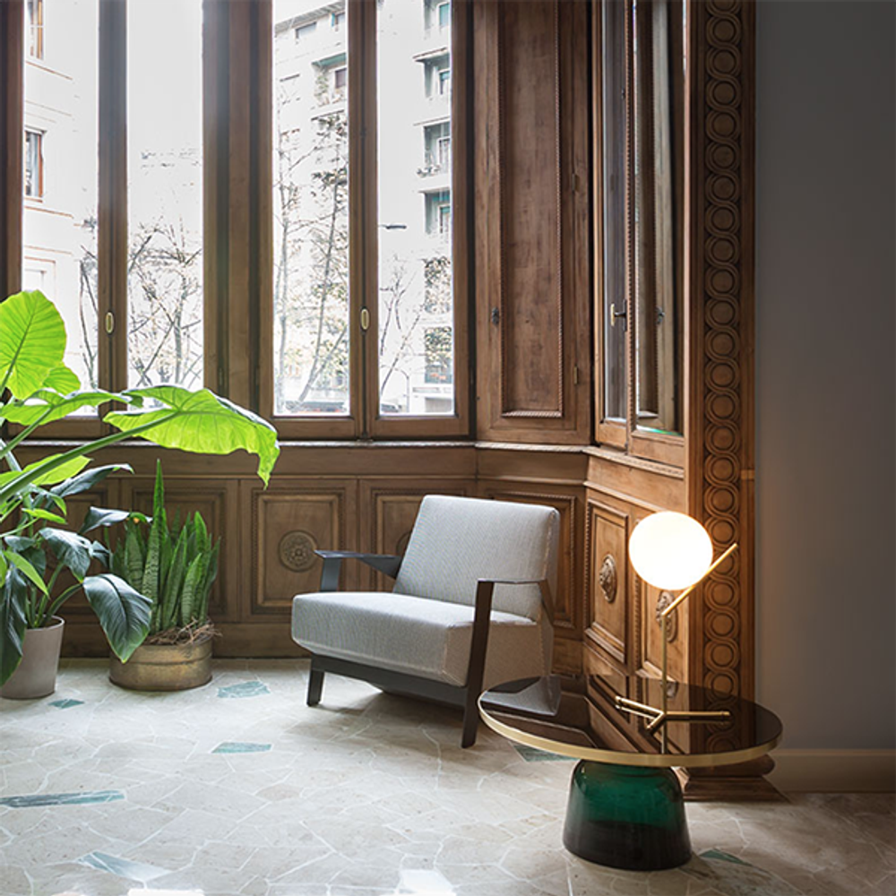 Настольная лампа Flos IC T1 chrome  by Michael Anastassiades