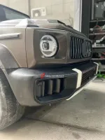 Передний бампер переделка для Mercedes-Benz G-Class W464 2018-2024 в G63 W465 AMG 2025 Мерседес Гелик гелентваген