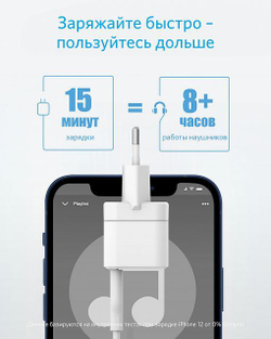 Сетевое зарядное устройство Anker PowerPort III Cube 20 Вт