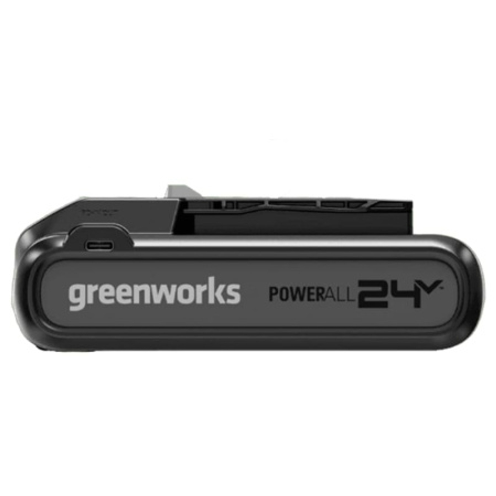 Аккумулятор Greenworks Арт. 2940407, 24V, 4Ач, с двумя USB-C разъемами