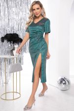 Платье "Звездный блеск" (малахит) П7817 LT Collection