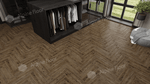 Ламинат Alpine Floor Herringbone 12 Pro 12 мм Бордо 1.1017 м2