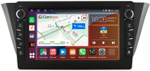 Магнитола для Iveco Daily 2015+ - Canbox 9-744 Android 10, Быстрая, CarPlay, 4G SIM-слот