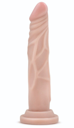 Телесный фаллоимитатор без мошонки с присоской Dr. Skin Realistic Cock Basic 7.5 - 19 см. (Цвет: телесный)
