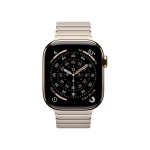 Умные часы Apple Watch Series 11 GPS + Cellular, 46mm, Gold Titanium Case with Natural Link Bracelet