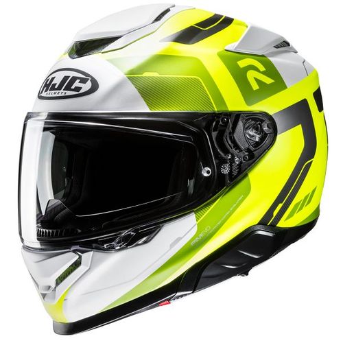 Купить Мотошлем  HJC RPHA71 Cozad MC3HSF / Бело-желтый