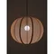 Светильник подвесной texture rib, D48 см, бежевый