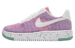 Nike Air Force 1 Low Crater Flyknit Fuchsia Glow Women"s