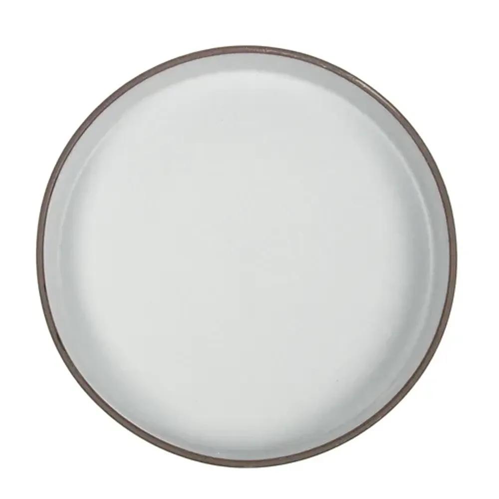 Салатник 600 мл d 22 cм h4,4 cм White Matt New Brown Taiga P.L. [4]