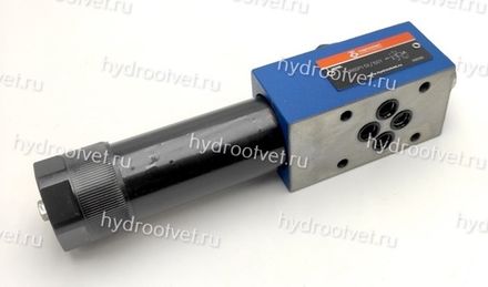 DR6DP1-5X/150Y - Редукционный клапан Ду 6 трехлинейный, прямого действия с давлением настройки до 150 бар, с элементом регулировки: 1 = рукоятка, обратный клапан - есть