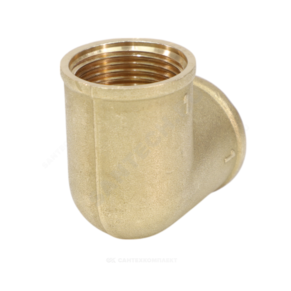 Угольник латунь Ду 15 (1/2") ВР/ВР VALFEX VF.090.L.012