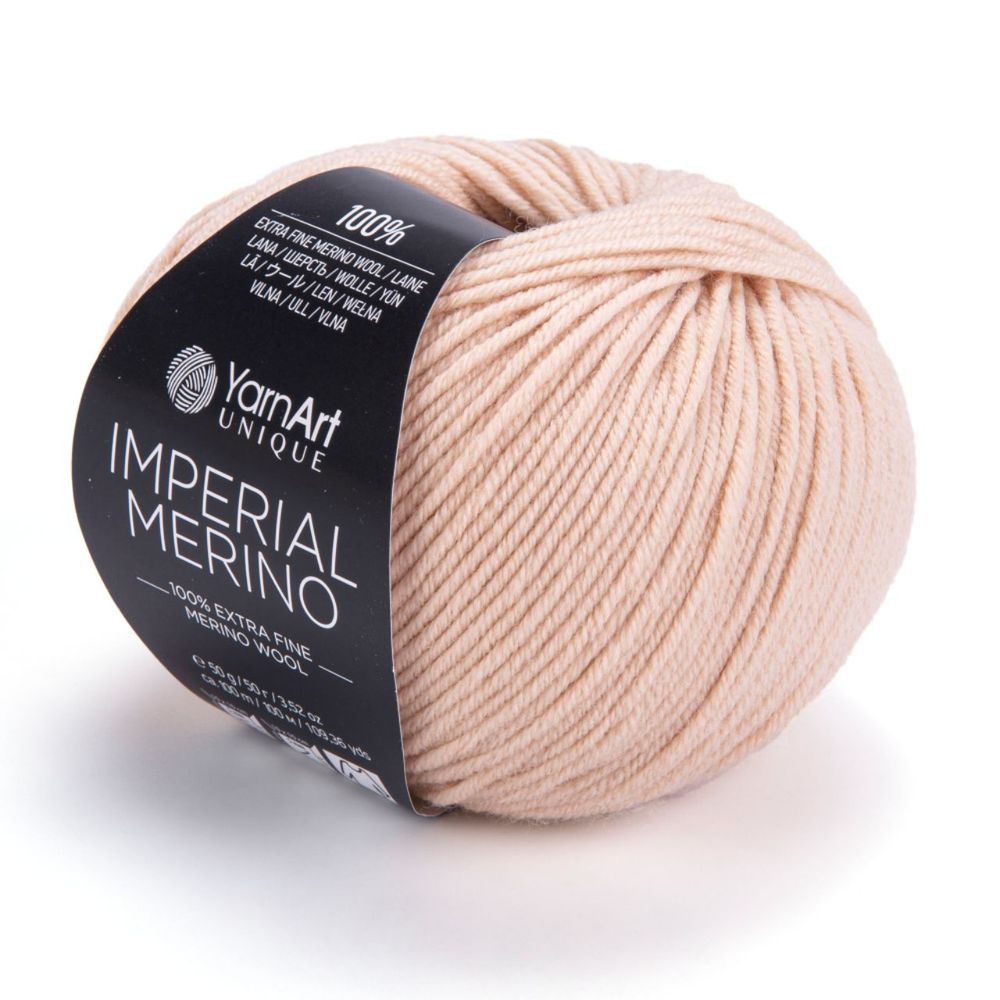 Пряжа YarnАrt "Imperial Merino", 100% шерсть, св.персик