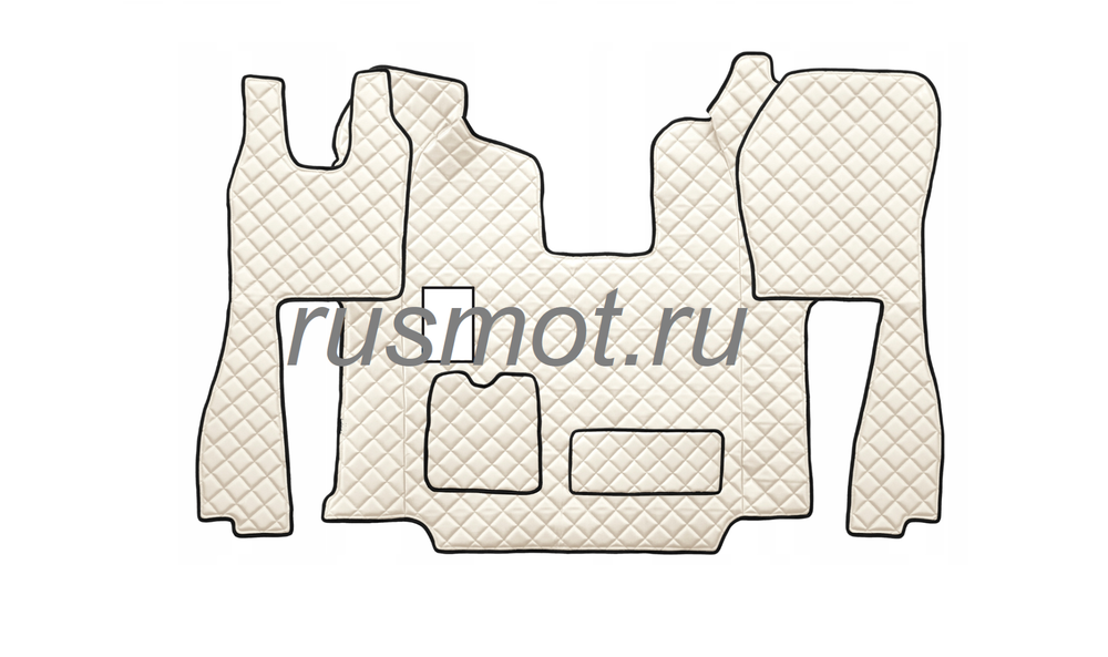 Коврики стеганые из искусственной кожи 32 Scania от 2013- механика (Польша)