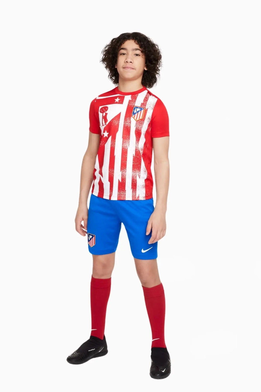 Футболка Nike Atlético Madrid 25/26 Academy Pro Junior - красный