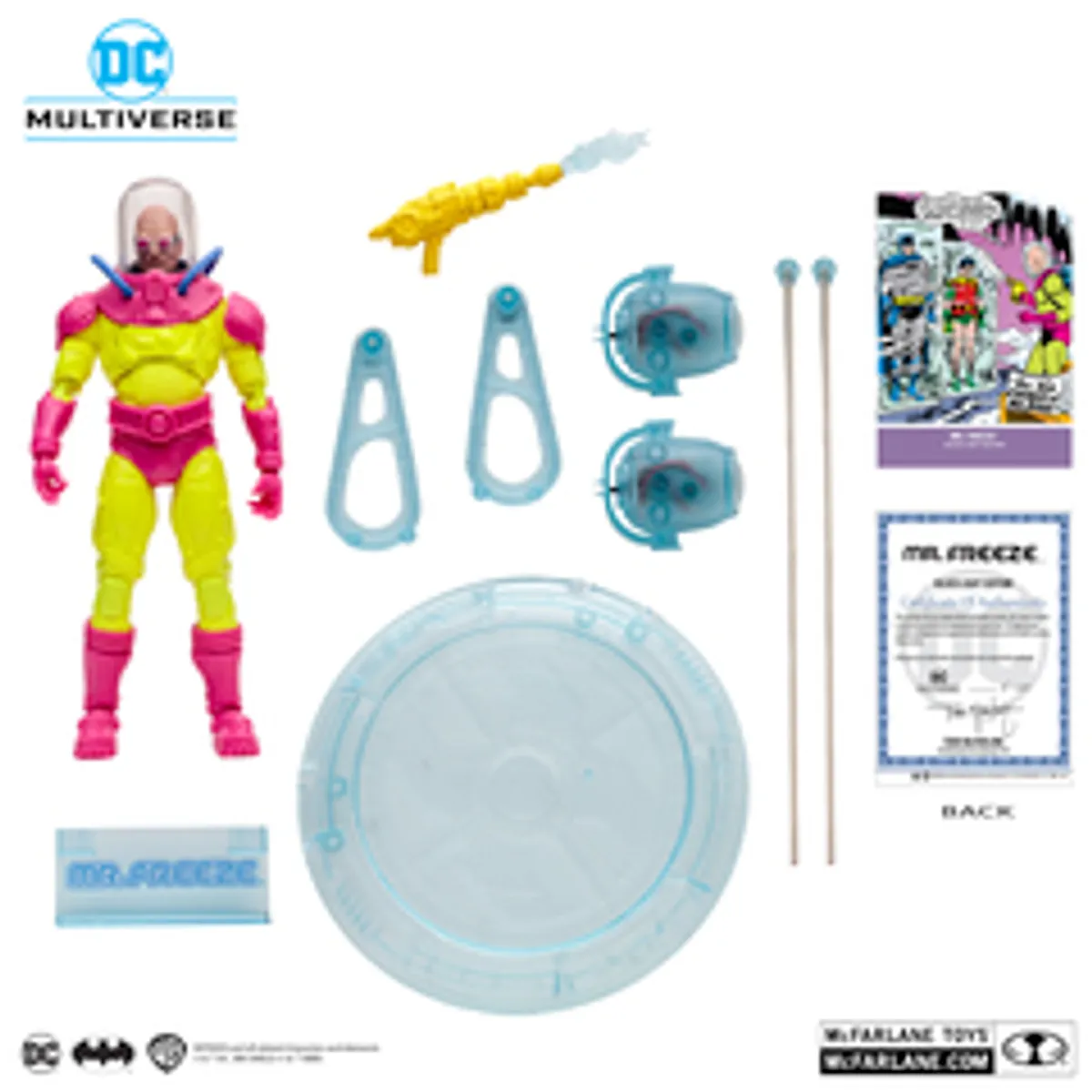Фигурка McFarlane Toys DC: Mr. Freeze (Black Light Edition) (Ent. Earth Exc)