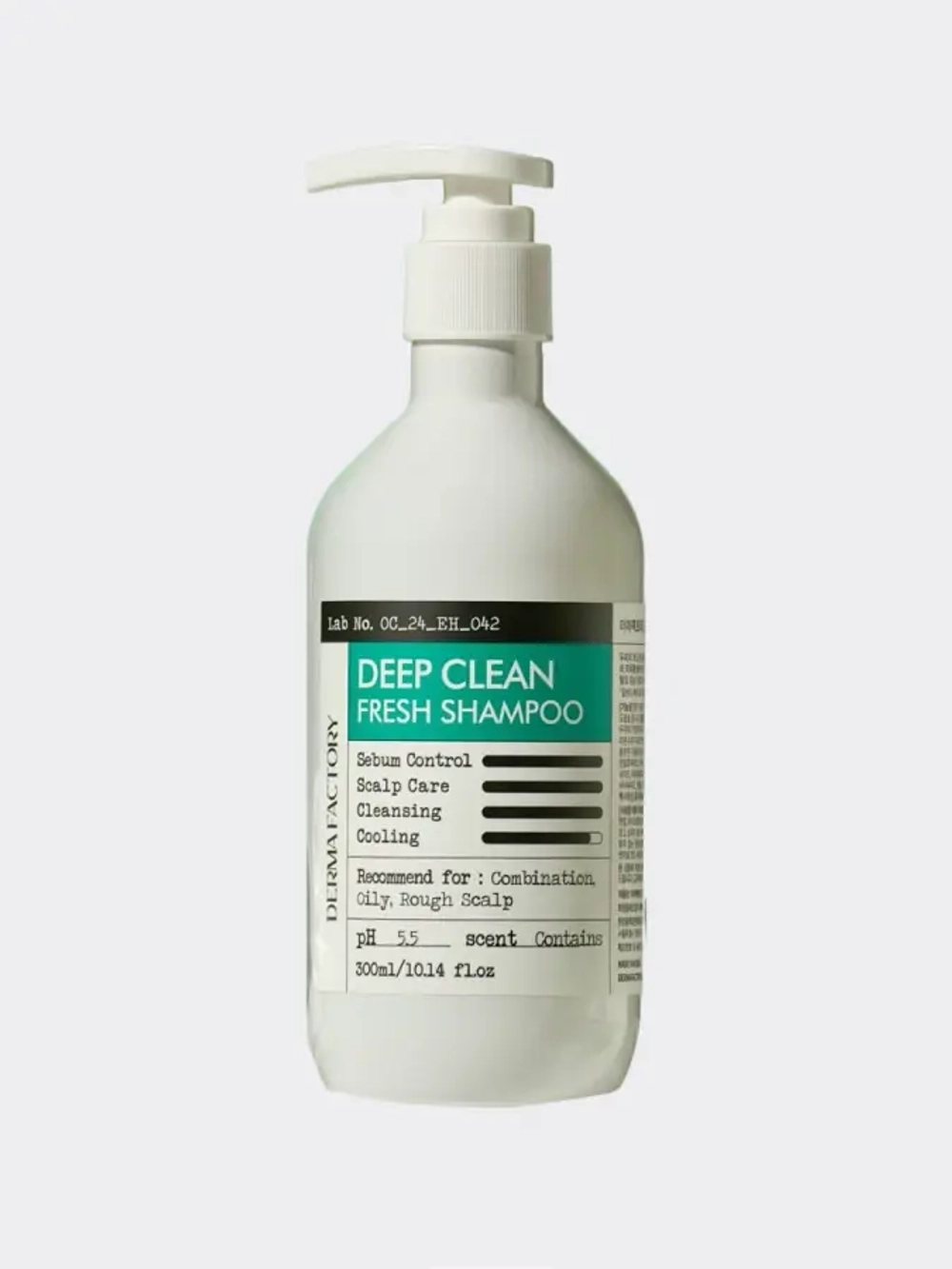 Derma Factory Шампунь для жирной кожи головы Deep Clean Fresh Shampoo