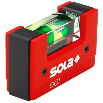 Компактный уровень GO! с клипсой Sola 01620201