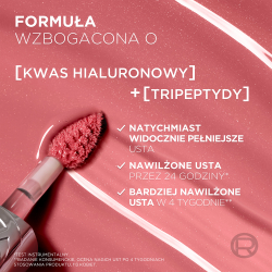 L’Oreal Paris Plump Ambition - Блеск для губ с гиалуроновой кислотой, придающий объем оттенок 650 Nude Macaron, 5 ml