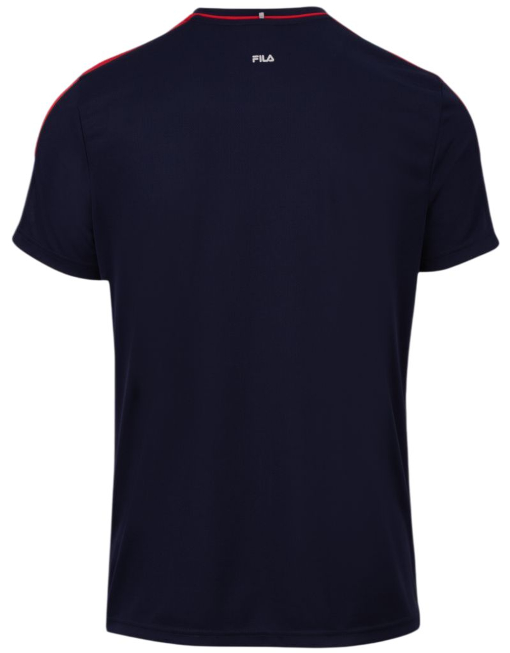 Мужская теннисная футболка Fila Gabriel - navy/fila red