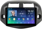 Магнитола для Toyota RAV4 30 2005-2012, Vanguard (рамка под 10") - Teyes CC2 PLUS монитор 10.1" QLED, Android 10, Быстрая, SIM-слот