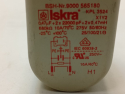 WLK24271OE/04 кт30 Сетевой фильтр для стиральных машин Siemens Bosch 181928 б/у