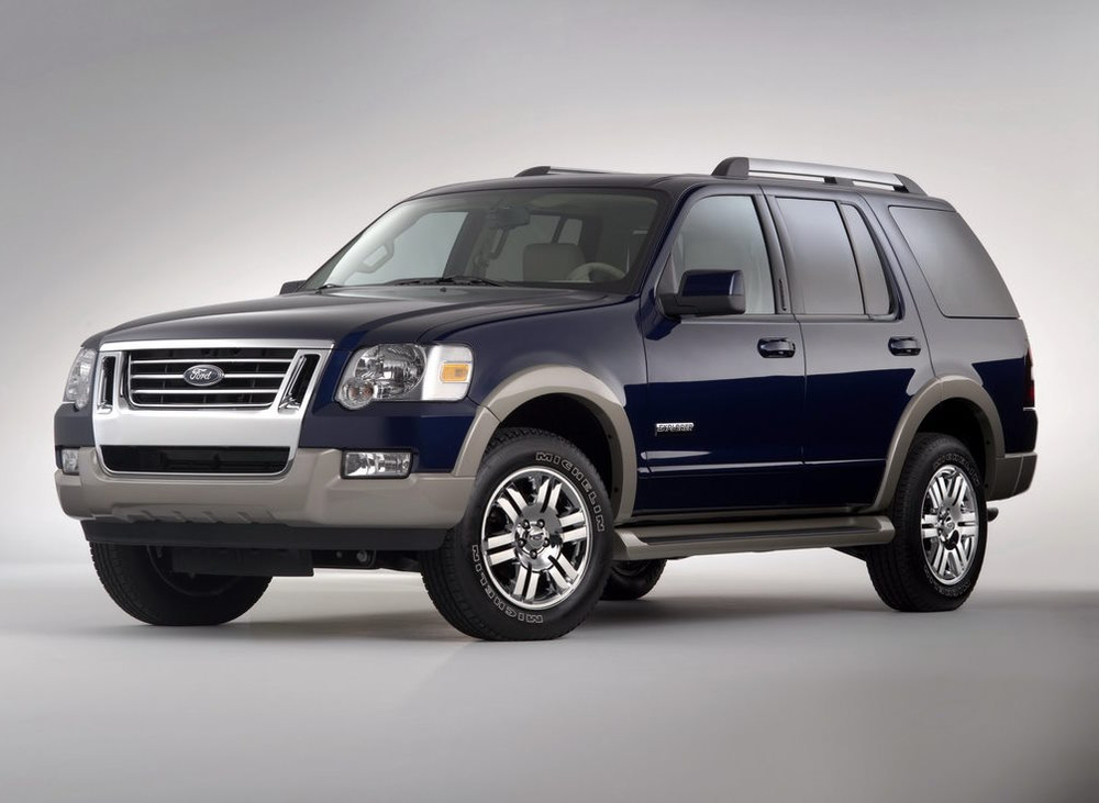 Порог Ford Explorer 4 2006-2010 (1мм)