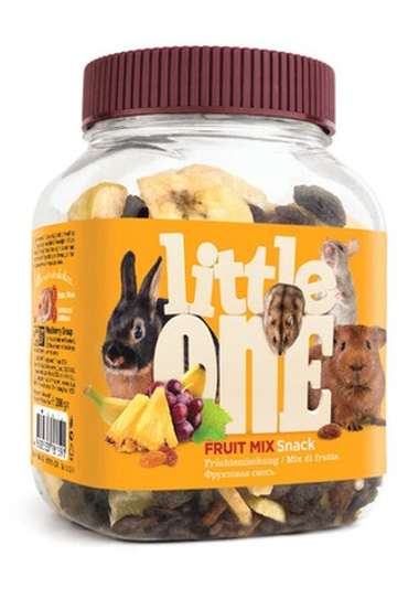 Little One Фруктовая смесь Snack для грызунов банка 200 г