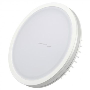 Влагозащищенный светильник 20W 3000K 020712 белый LTD-135SOL-20W Warm White Arlight