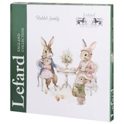 ТАРЕЛКА ОБЕДЕННАЯ LEFARD "RABBITS FAMILY" 25,5 СМ