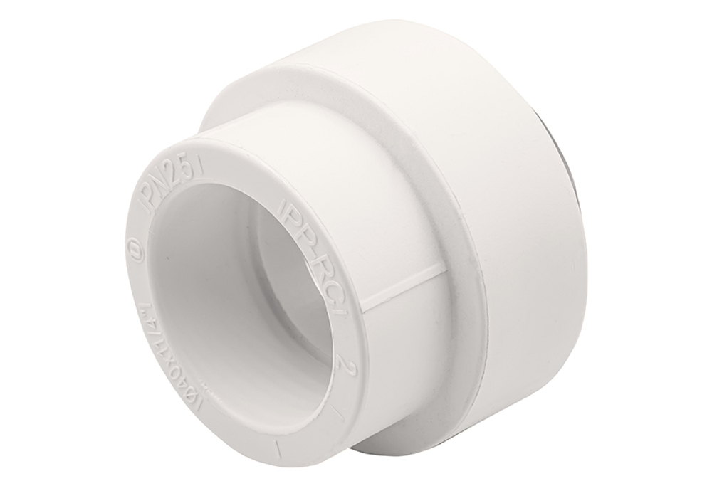 Муфта комб. вн 40х1 1/4'' под ключ EVER® БЕЛЫЙ (Россия)