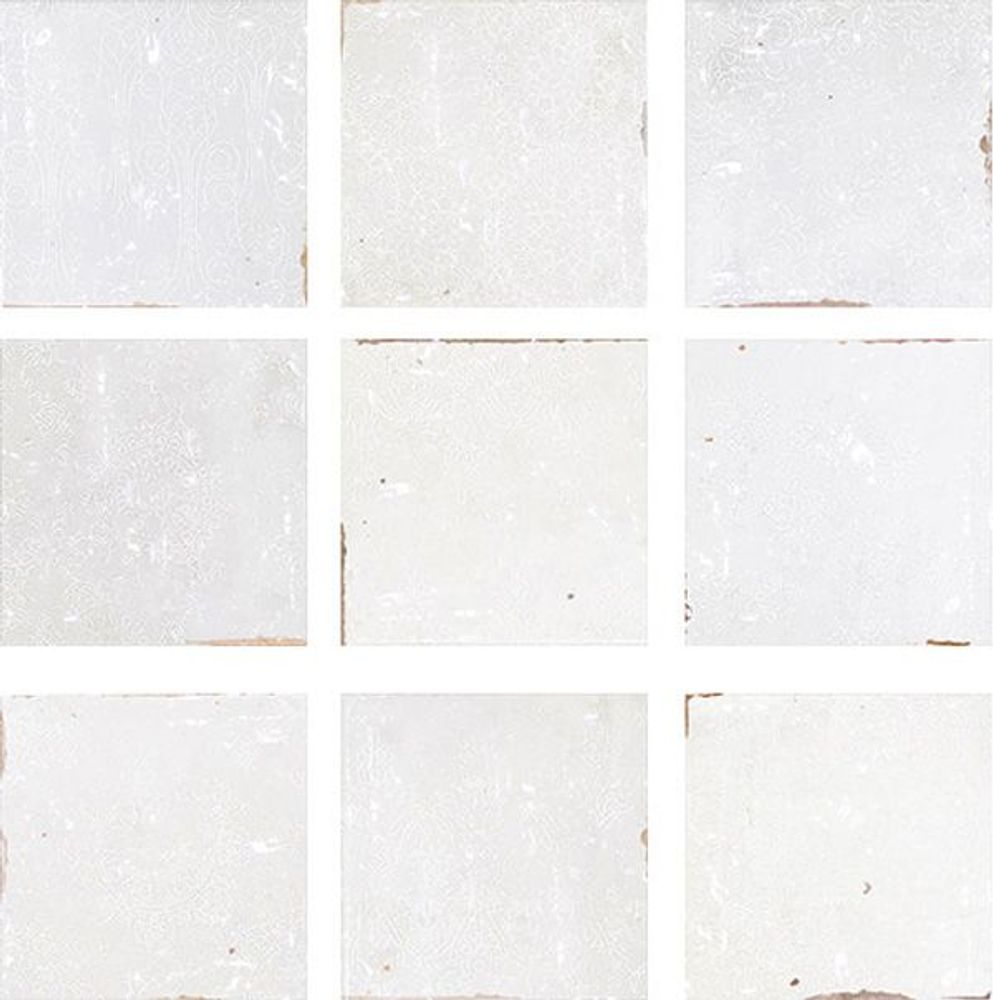 Настенная плитка MESTIZAJE ZELLIGE DECOR WHITE (111353)