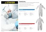 STAYER р. 50-52, защитный комбинезон из спанбонда 40гр/м2 (11603-50)