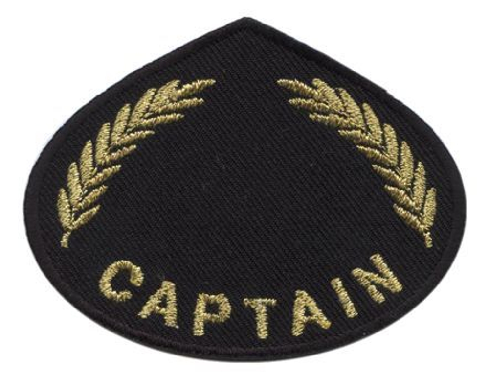 Пришивная нашивка Captain