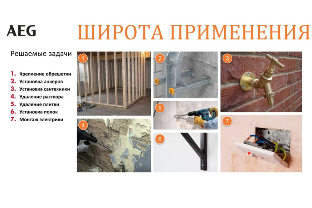 Компактный перфоратор AEG BBH18C-0 4935464984