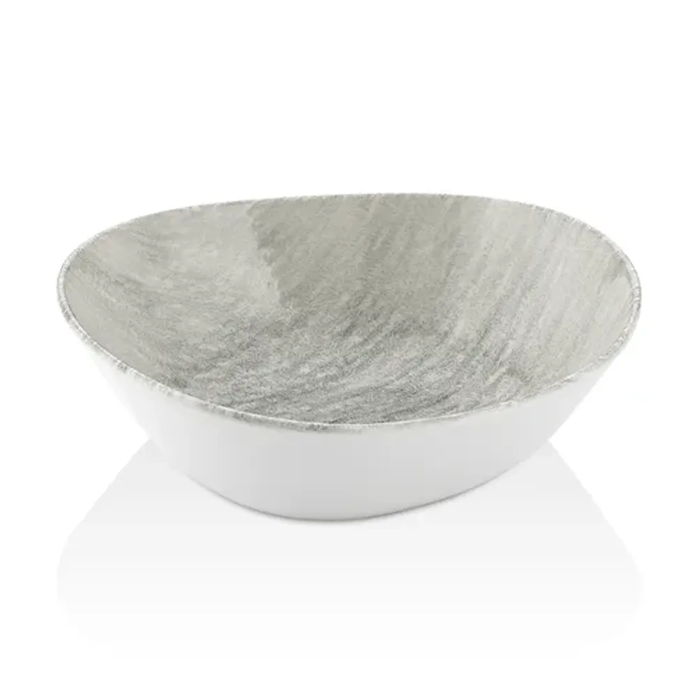 Салатник 650 мл 18*17 см h6,5 см Ombra Island Gray By Bone Innovation [6]