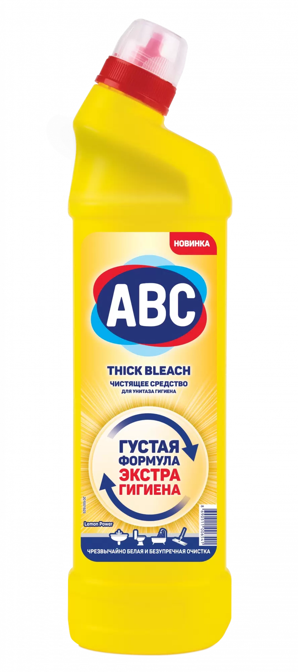 ABC Чистящее средство для унитаза Лимон 750мл