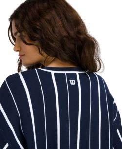 Женская Кофта теннисная Wilson Riviera Sweater - небесный