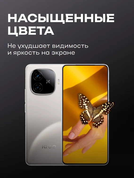 Защитное стекло для IQOO Z9 Turbo Premium 2.5D