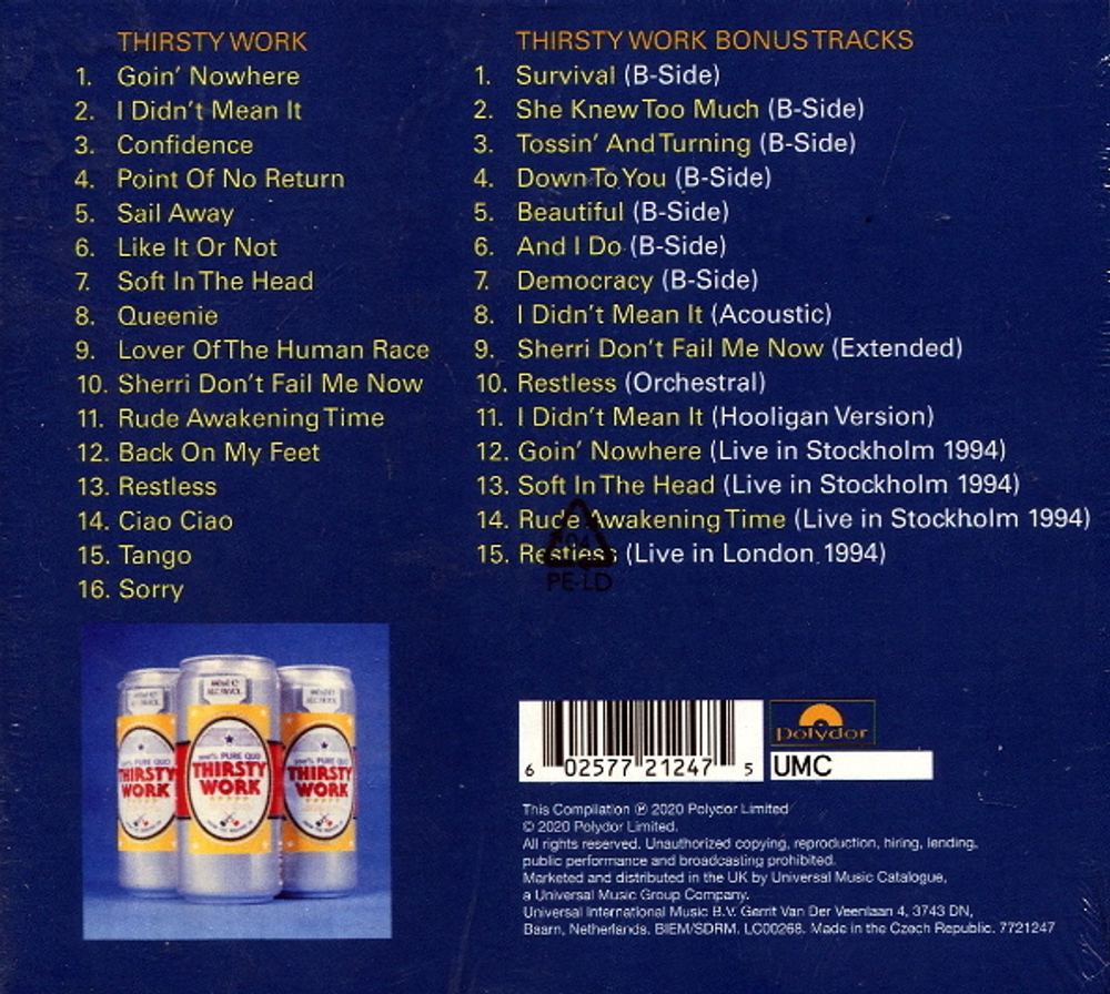 Status Quo / Thirsty Work (Deluxe Edition)(2CD)