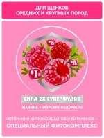 Сухой корм MOLINA SENSITIVE для щенков и молодых собак средних и крупных пород с Индейкой и телятиной 12кг