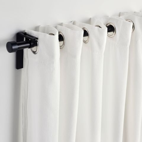 Комплект штор IKEA MOALINA (МОАЛИНА), Белый, 145x250 см, 2 шт