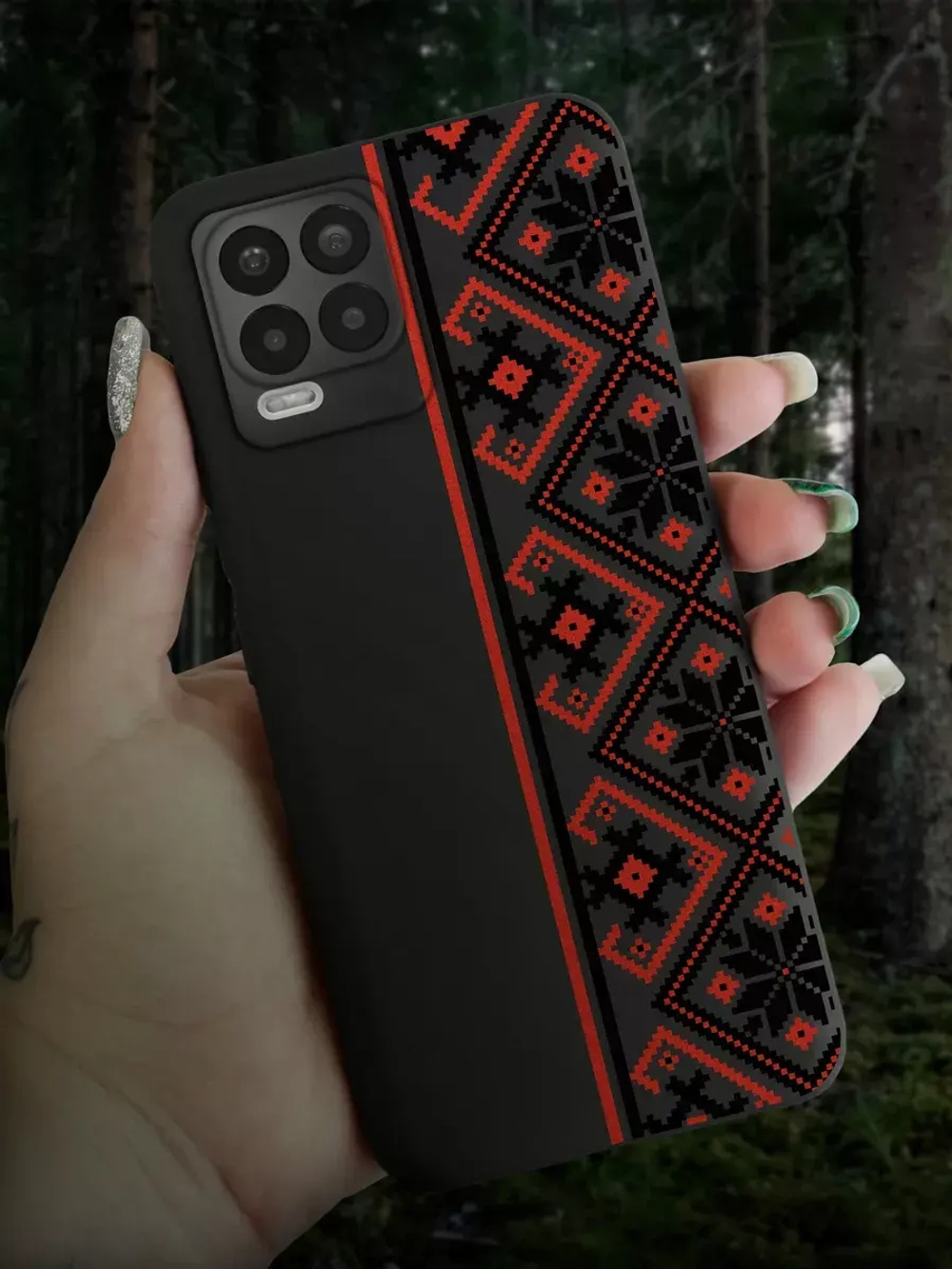 Чехол на Realme 8 3D принт
