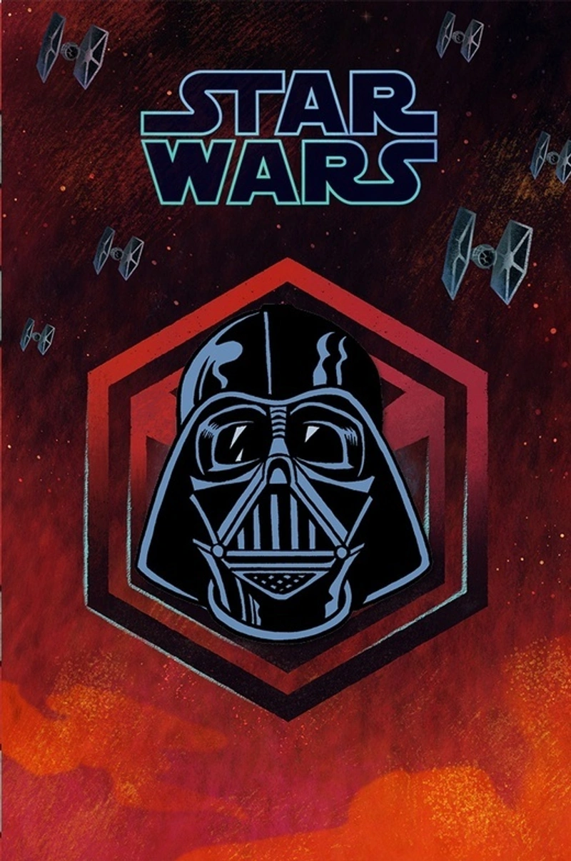 Металлический пин «Star Wars Dark Side Darth Vader»