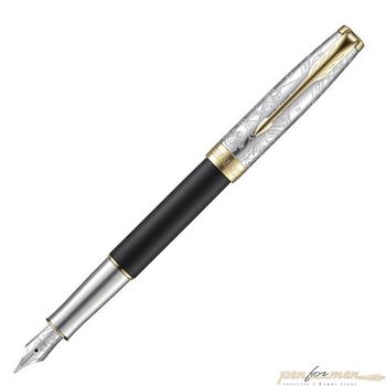 Перьевая ручка Parker Sonnet SE18 F541 Matte Black GT перо F 18K (2054834)