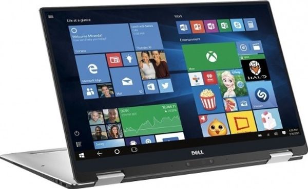 DELL XPS 13 9365 (Intel Core i7 7Y75 1300 MHz/13.3"/3200x1800/16Gb/512Gb SSD/DVD нет/Intel HD Graphics 615/Wi-Fi/Bluetooth/Windows 10 Home) Серебристый