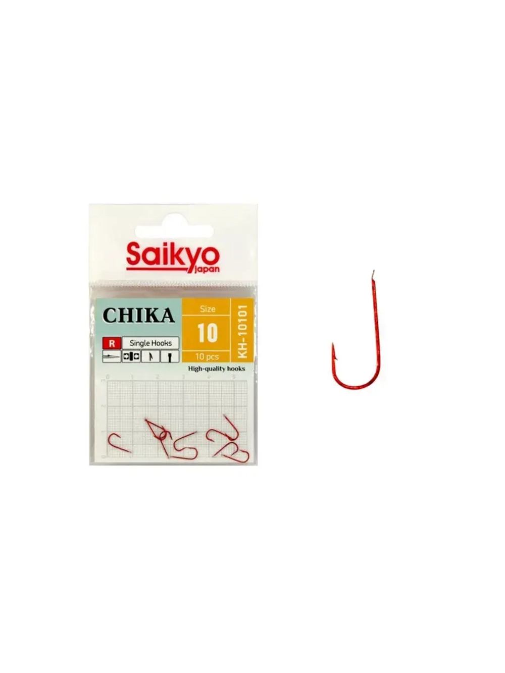 Крючки для рыбалки Saikyo KH-10101 R CHIKA