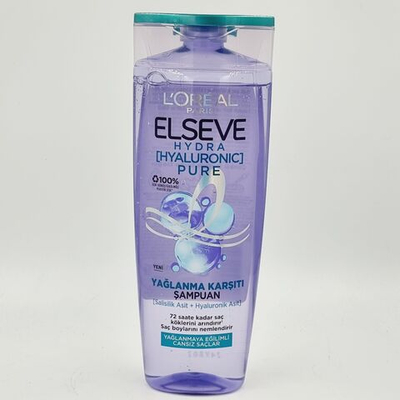Шампунь Elseve Hydra Hyaluronic Pure для сухих волос с салициловой и гиалуроновой кислотами 300 мл (Франция)