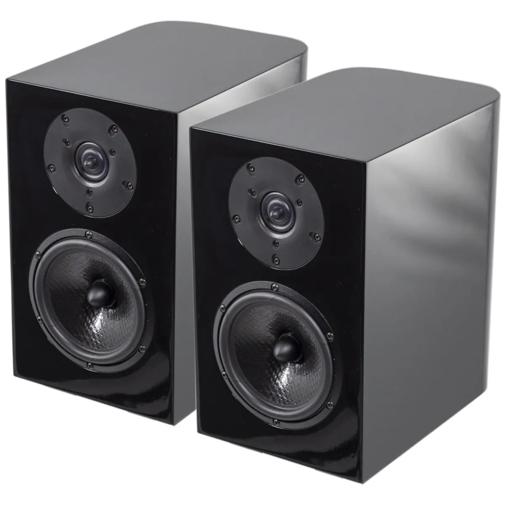 APERTURA SWING black high-gloss полочная акустическая система
